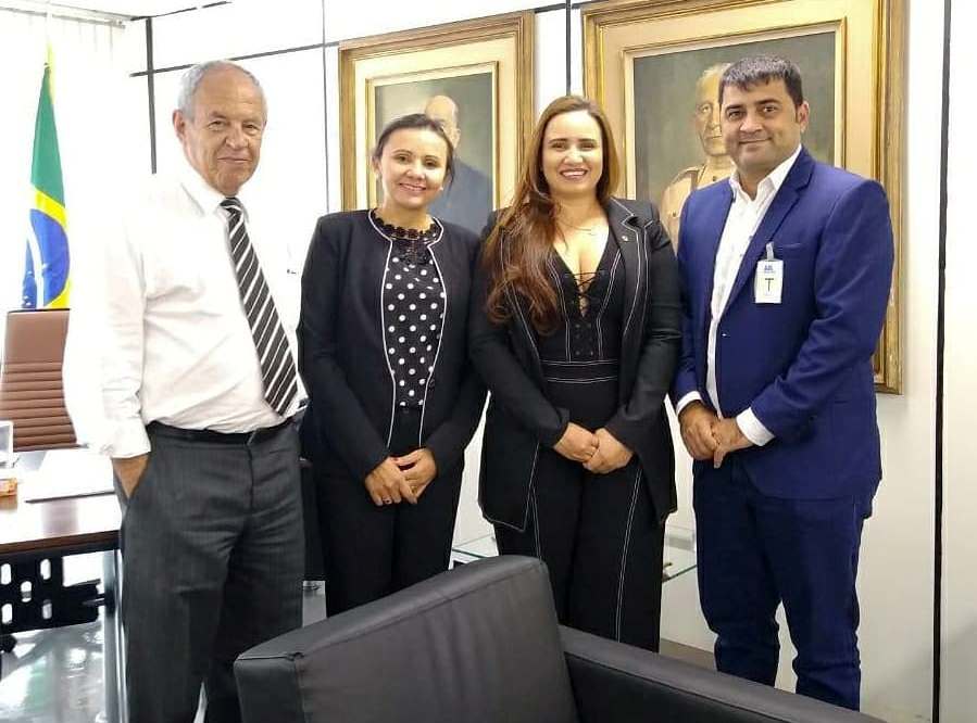 Prefeito Márcio Serrão está em Brasília tratando de assuntos de interesses do Município.